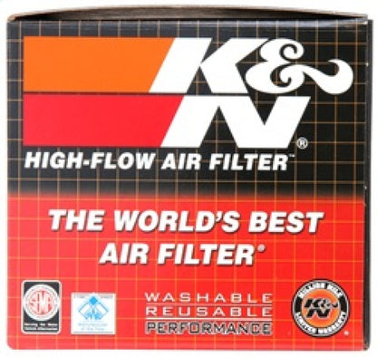 K&N Universal Clamp-On Air Filter 2in FLG / 3-1/8in B / 2in T / 3in L RC-2580