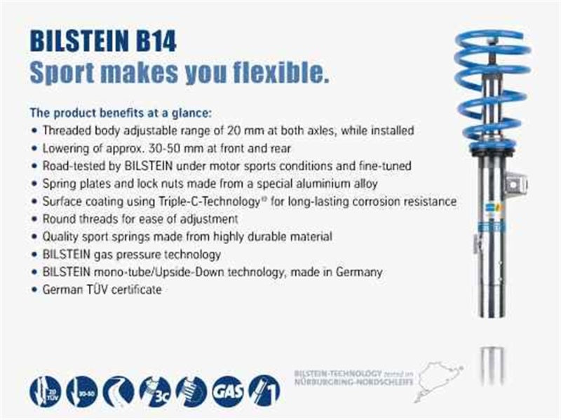 Bilstein B14 PSS Suspension Kits 47-126916
