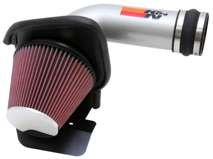 K&N 11 Ford Taurus SHO 3.5L V6 Silver Typhoon Cold Air Intake 69-3531TS
