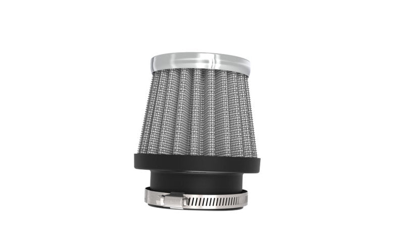 K&N Universal Chrome Filter 1 3/8 inch FLG / 2 1/2 inch Base / 2 inch Top / 2 1/4 inch Height RC-0790
