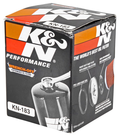 K&N Piaggio 2.156in OD x 3.063in Height Oil Filter KN-183