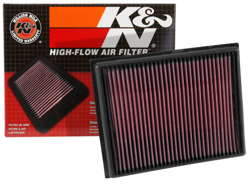 K&N Replacement Panel Air Filter Fiat 96-07 Palio/96-06 Siena/99-06 Strada/ 07-14 Renault Laguna III 33-2793