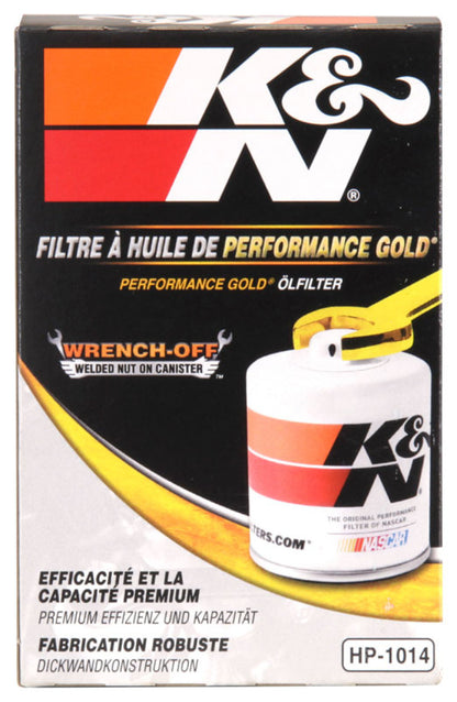 K&N Oil Filter OIL FILTER; AUTOMOTIVE HP-1014