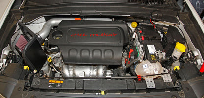 K&N 2015 Jeep Renegade L4-2.4L High Flow Performance Air Intake Kit 77-1565KS