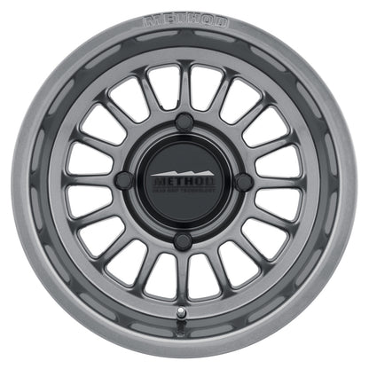 Method Race Wheels MR411 UTV Gloss Titanium Wheels MR41157046843