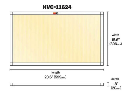 K&N HVAC Filter - 16 x 24 x 1 HVC-11624