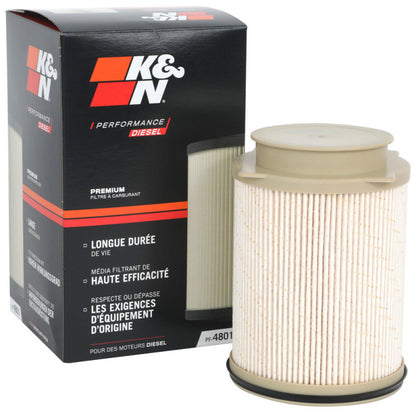 K&N 18-22 Dodge RAM 6.7L L6 Diesel Fuel Filter PF-4801