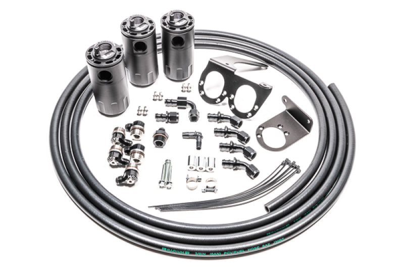 Radium Engineering Triple Catch Can Kit Nissan R35 GT-R Fluid Lock 20-0566-FL