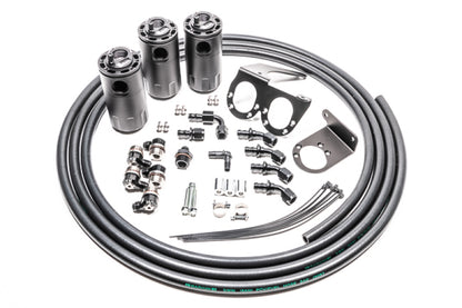 Radium Engineering Triple Catch Can Kit Nissan R35 GT-R Fluid Lock 20-0566-FL