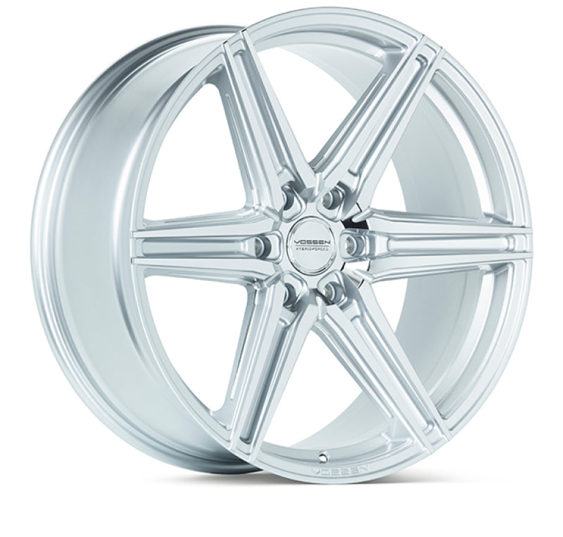 Vossen HF6-2 24x10 / 6x135 / ET25 / Deep Face / 87.1 - SMP - Silver Polished HF62-4F40