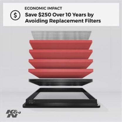 K&N 96-04 Isuzu / 98-04 Opel/Vaux/Hall Drop In Air Filter 33-2108