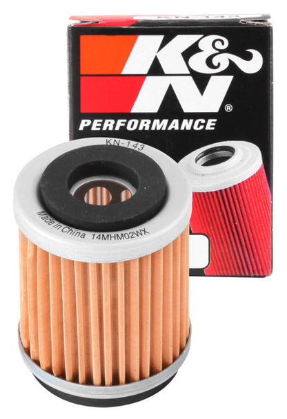 K&N Yamaha / MBK 1.5in OD x 1.938in H Oil Filter KN-143