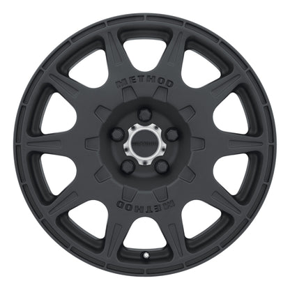 Method MR502 RALLY 16x7 +30mm Offset 5x112 66.7mm CB Matte Black Wheel MR50267057530