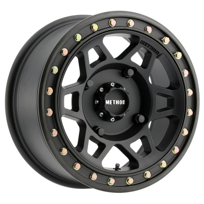 Method Race Wheels MR405 UTV Beadlock Matte Black Wheels MR40557046543B