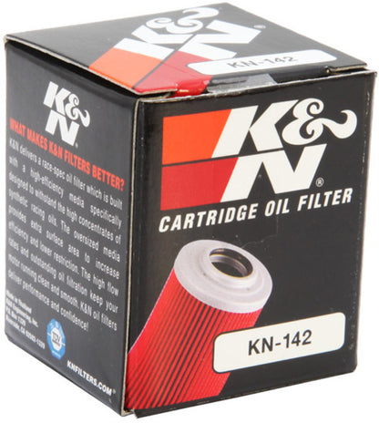 K&N Yamaha 1.5in OD x 1.844in H Oil Filter KN-142