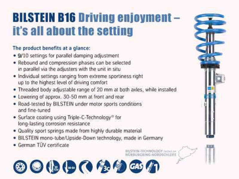 Bilstein B16 Suspension Kits 48-244091