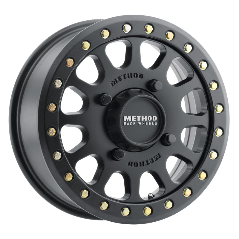 Method Race Wheels MR401 UTV Beadlock Matte Black Wheels MR40156046551B