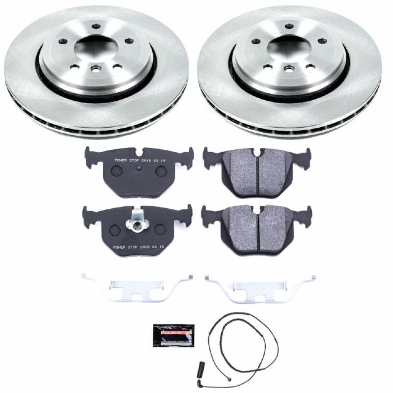 Power Stop 01-06 BMW 330Ci Rear Track Day SPEC Brake Kit TDSK5729