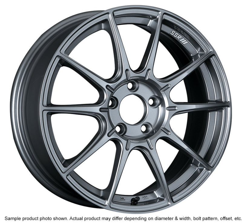 SSR GTX01 17x8 5x114.3 45mm Offset Dark Silver Wheel XA17800+4505GDK