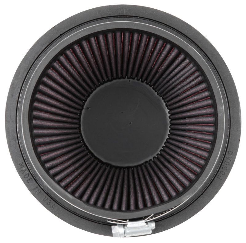 K&N Filter Universal Rubber Filter 5 inch Flange 6 1/2 inch Base 4 3/8 inch Top 7 inch Height RU-2800