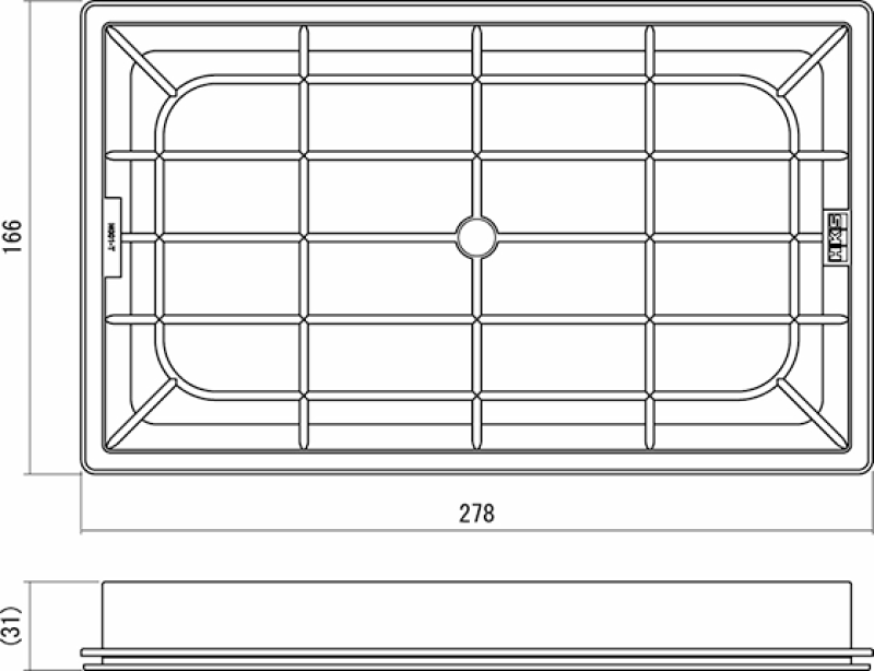 HKS Nissan/Subaru Super Hybrid Filter 70017-AN101