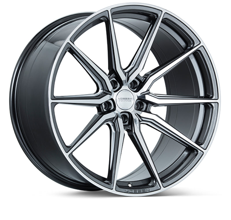 Vossen HF-3 22x9 / 5x120 / ET30 / Flat Face / 72.56 - Gloss Graphite Polished HF3-2B41
