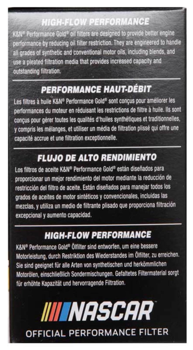 K&N 2018 Audi RS3 2.5L Cartridge Oil Filter HP-7010