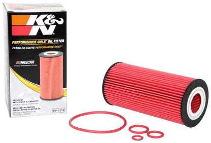 K&N Performance Oil Filter for 04-15 Mercedes Benz HP-7033