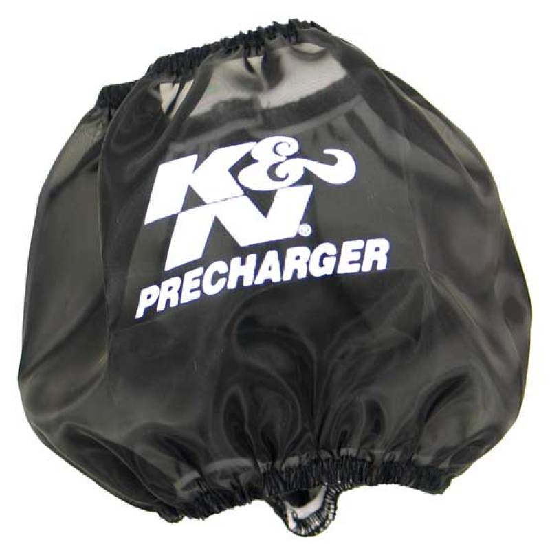 K&N Precharger Round Straight Air Filter Wrap for 01-14 Honda TRX500 - Black HA-5000PK