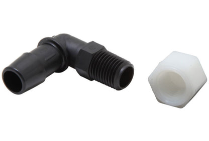 K&N Air Filter Vent Kit - White - 90 Degree Plastic 0.50in Flange 1.75in H 1.75in L 85-1120