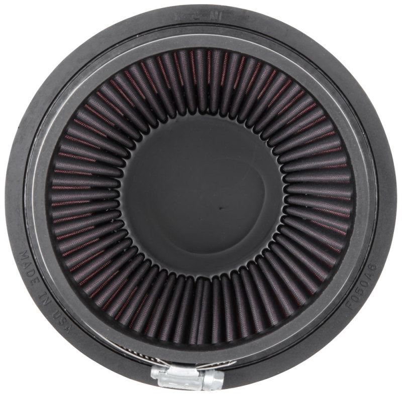 K&N Filter Universal Rubber Filter 5in Flange 6.5in Base 4.5in Top 5.5in Height RU-5147