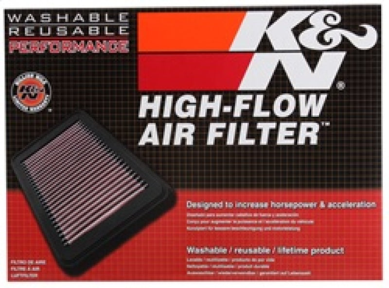 K&N 03-09 Ducati Multistrada 11.5in O/S L x 9.063in O/S W x 1.25in H Replacement Air Filter DU-1004