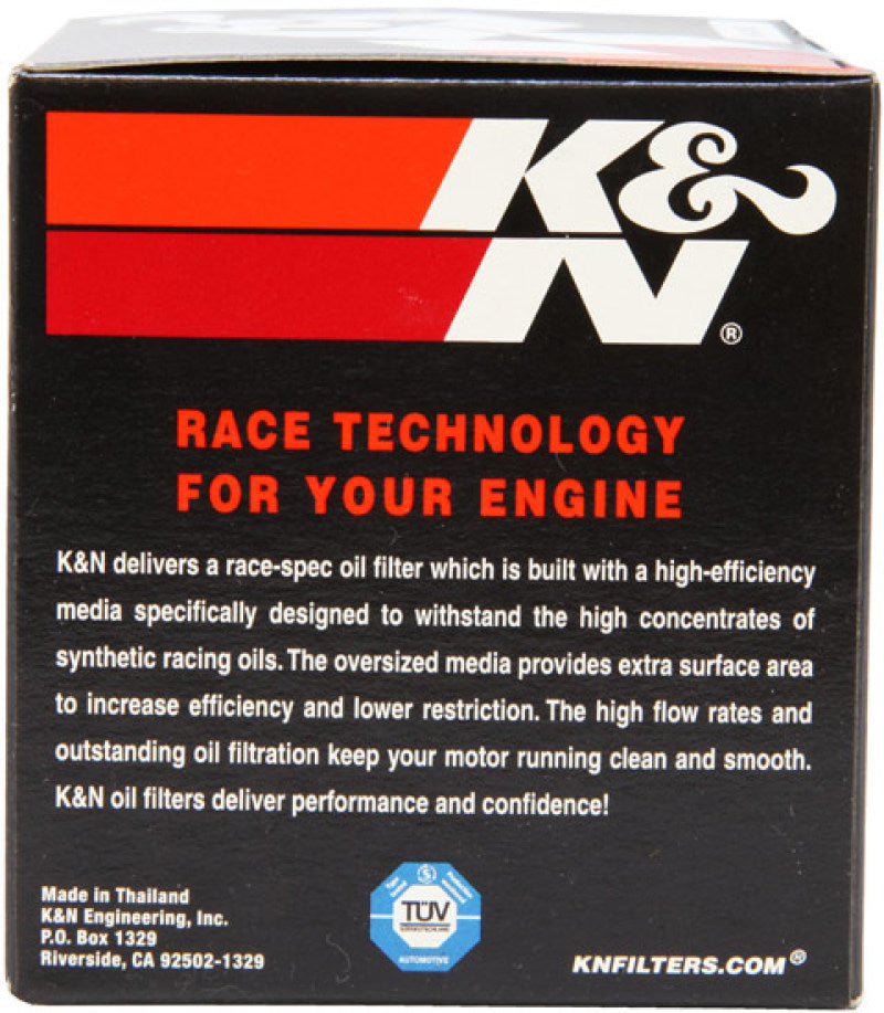 K&N Suzuki / Arctic Cat / Cagiva / Kawasaki / Kymco / Aprilia 2.813in OD x 3.221in H Oil Filter KN-138C