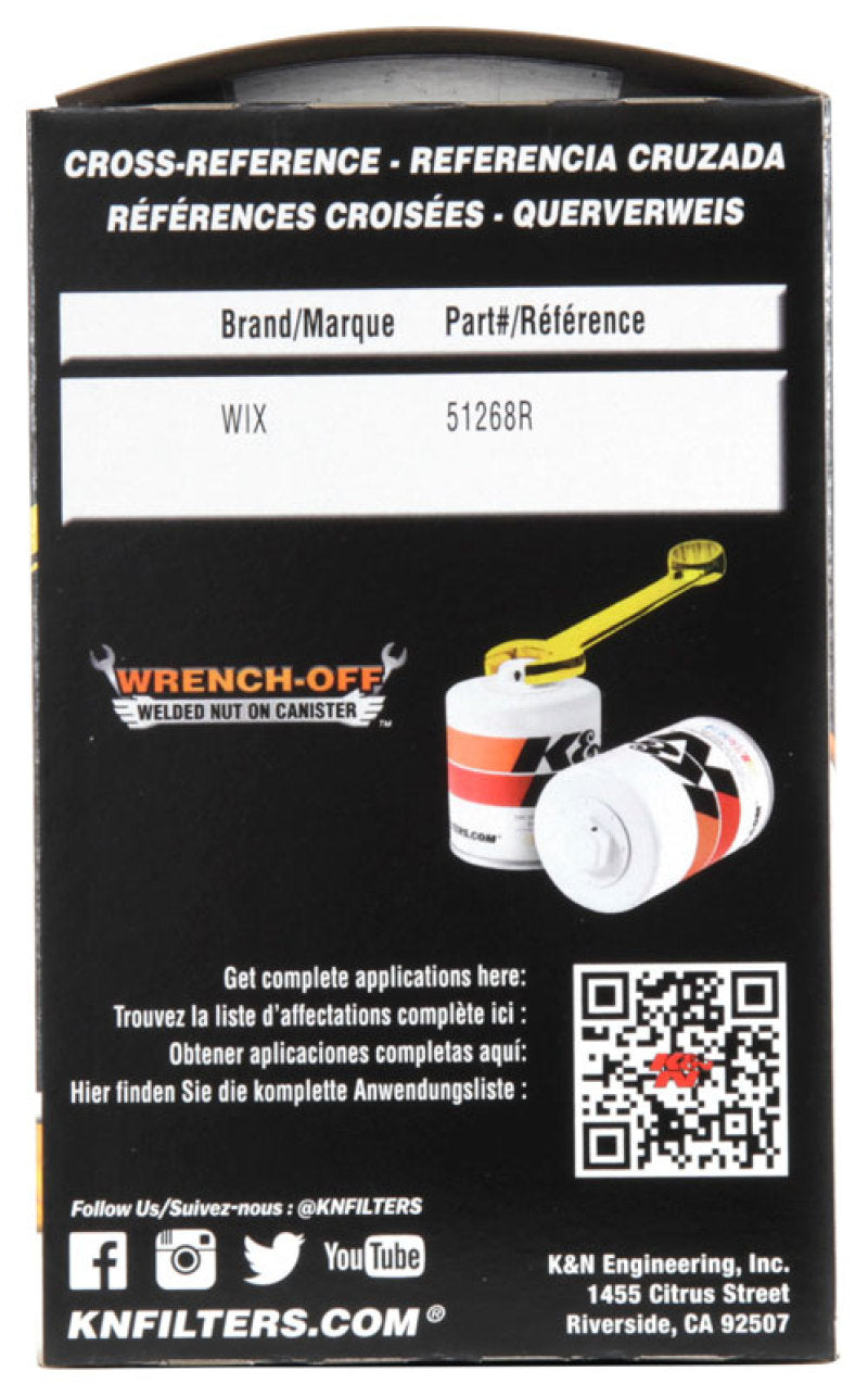 K&N Oil Filter Wrench-Off 3.656in OD x 5.719in H HP-1018