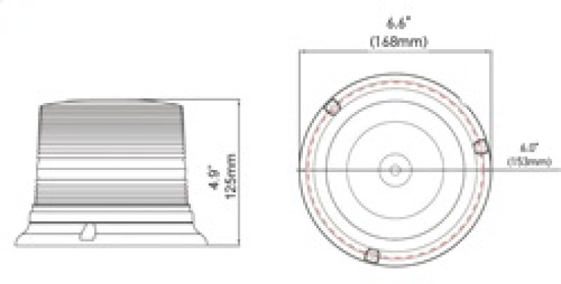 Hella StrobeType Beacon 2Wb H27115001