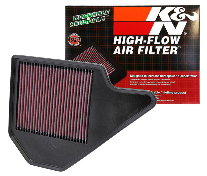 K&N Replacement Air Filter for 11-12 Chrysler Town & Country /  Dodge Grand Caravan / 11 VW Routan 33-2462