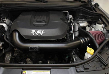 K&N High Flow Performance Intake Kit 11 Jeep Grand Cherokee 3.6L V6 / 11 Dodge Durango 3.6L V6 77-1560KTK