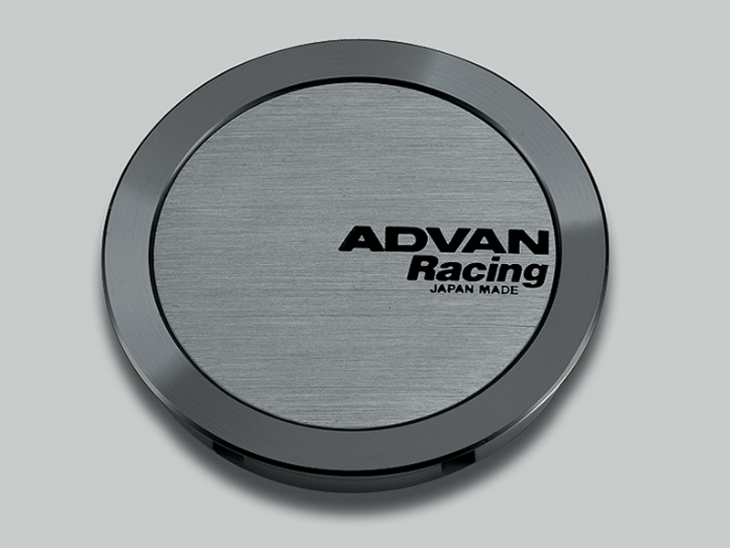 Advan 63mm Full Flat Centercap - Hyper Black V0333