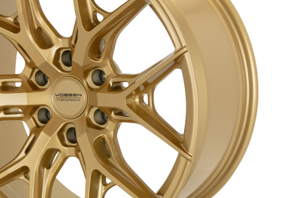 Vossen HF6-4 20x9.5 / 6x135 / ET15 / 87.1 - Satin Gold Wheel HF64-0F-T14-02