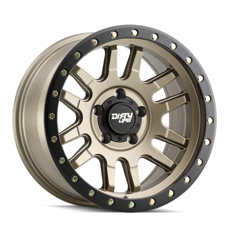 Dirty Life Wheels 9309 Canyon Pro Street Series Satin Gold Wheels 9309-7973MGD38