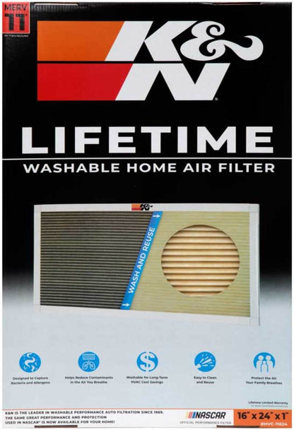 K&N HVAC Filter - 16 x 24 x 1 HVC-11624