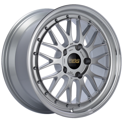 BBS LM 18x8.5 5x130 ET56 CB71.6 Diamond Silver Center Diamond Cut Lip Wheel LM265DSPK