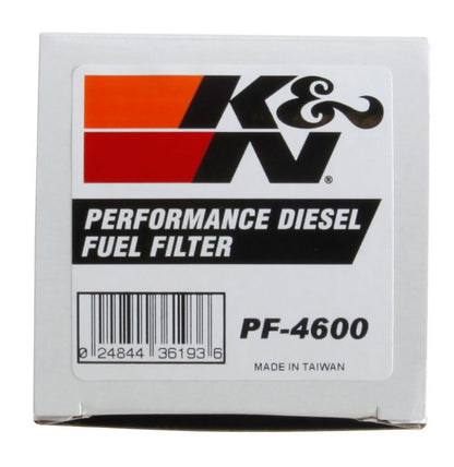 K&N 2014-2015 Jeep Grand Cherokee 3.0L V6 Diesel In-Line 4500 Fuel Filter PF-4600