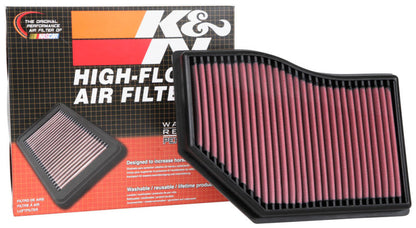K&N 2019 Mercedes Benz A220 L4-2.0L DSL Turbo Replacement Drop In Air Filter 33-3139