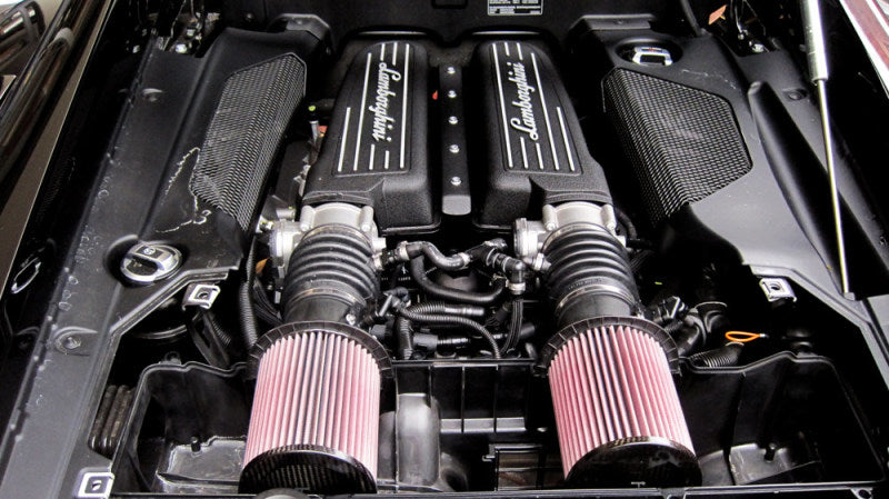 K&N Replacement Air Filter for 09-13 Audi R8 5.2L V10 / 09-13 Lamborghini Gallardo 5.2L V10 E-0669