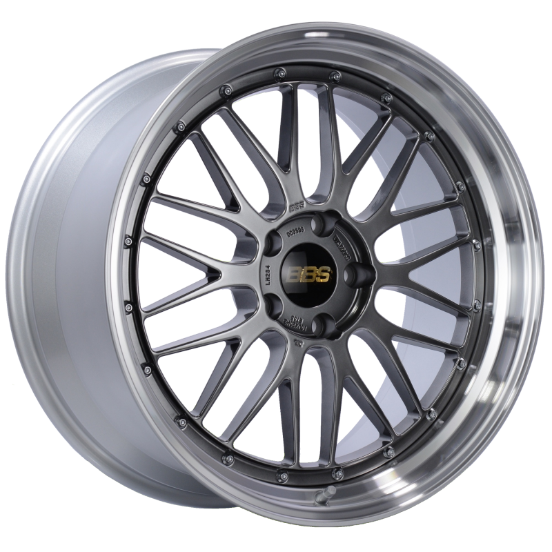 BBS LM 20x10 5x120 ET33 Diamond Black Center Diamond Cut Lip Wheel -82mm PFS/Clip Required LM284DBPK