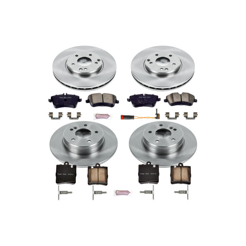 Power Stop 2003 Mercedes-Benz C230 Front & Rear Autospecialty Brake Kit KOE2783