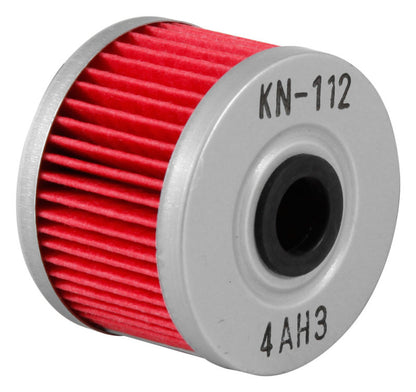 K&N Honda/Kawasaki/Polaris/Suzuki 1.969in OD x .469in ID x 1.438in H Oil Filter KN-112