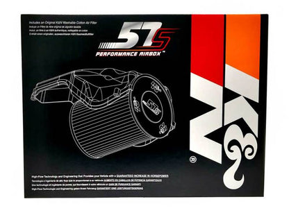 K&N Performance Intake Kit  07-10 Fiat Grand Punto /10-12 Punto Evo/12-13 Punto / 08-13 Alpha Mito 57S-3300