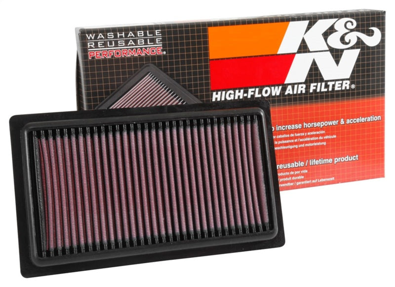 K&N 2014-2016 Hyundai i20 L4-1.4L DSL Replacement Drop In Air Filter 33-3052
